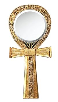 エジプト購入 手鏡 ミラー Amazon.co.jp: 古代エジプトWinged ScarabデュアルCobra Ankh